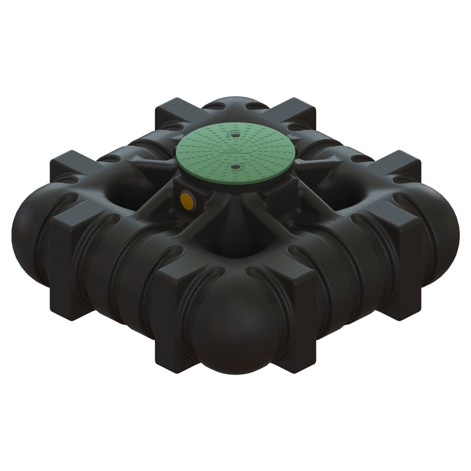 Septitank - Sluten tank(lågbyggd) - Cipax 3000 liter - Cipax