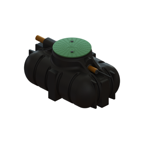 Cipax Slamavskiljare för BDT 2-kammare 1200L 1,2m3