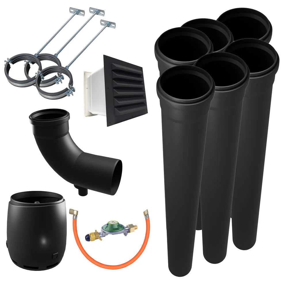 Installationskit för Cinderella förbränningstoalett