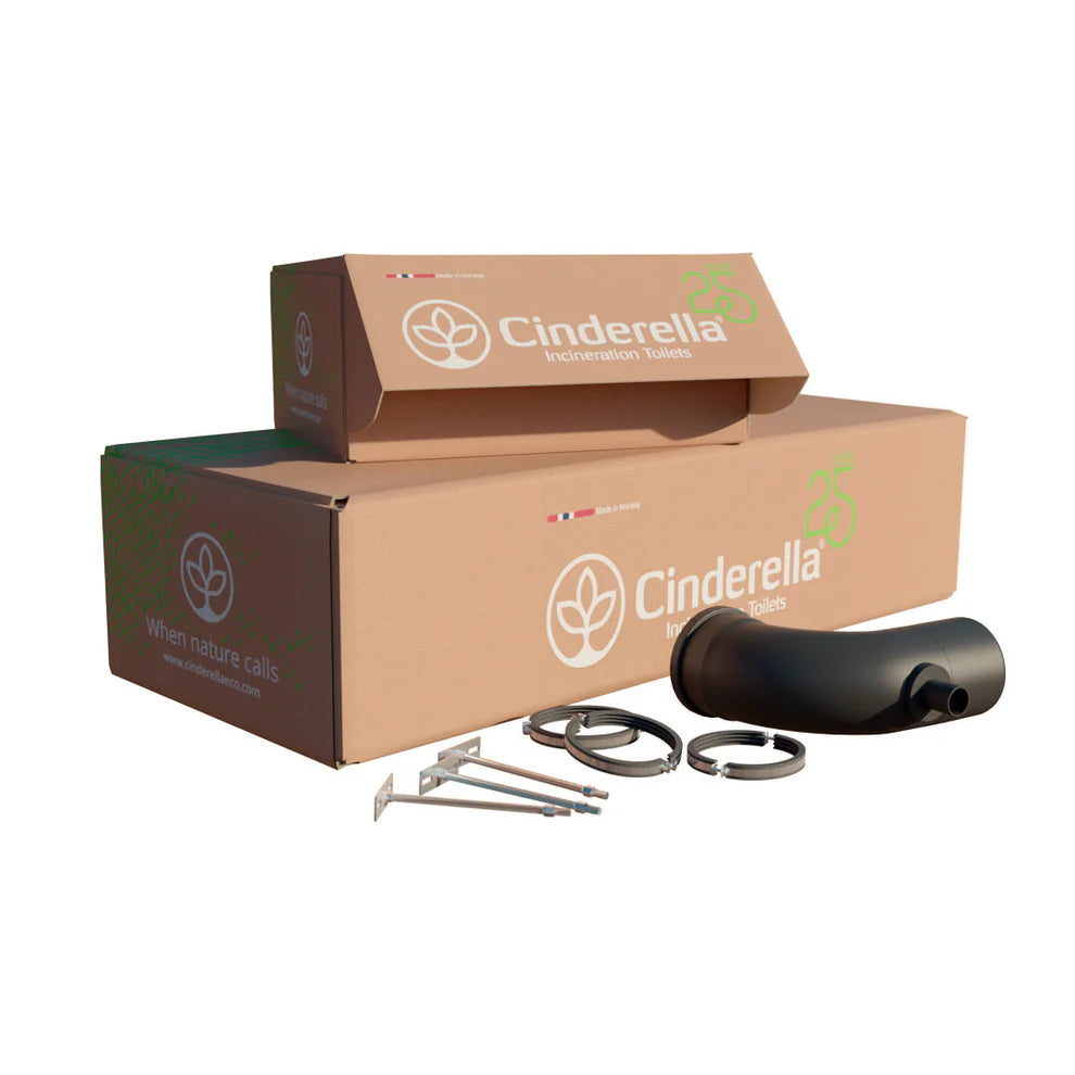 Installationskit för Cinderella förbränningstoalett
