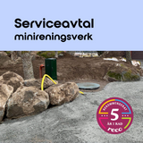 Avloppsservice: Serviceavtal på minireningsverk