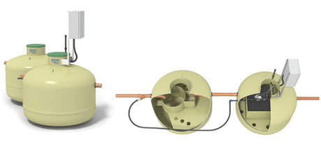 Minireningsverk - BAGA bioTank 1 hushåll