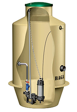 Baga gråvattenpump BAV-250 J