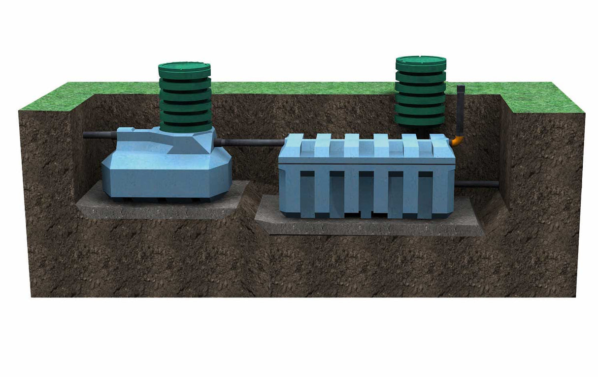 IN-DRÄN Biobädd 5 BDT, ett hushåll