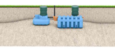 IN-DRÄN Biobädd 5 BDT, ett hushåll