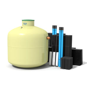 Baga Slamavskiljare 4,0 m³ med infiltrationspaket / Biomoduler BDT+WC