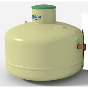 Baga slamavskiljare BDT 1,2 m³