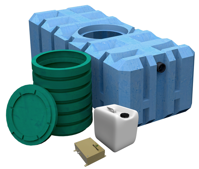 Uppgraderingspaket, fosforrening för ett hushåll