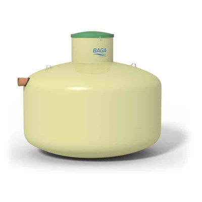 Sluten avloppstank 3000 liter, Baga
