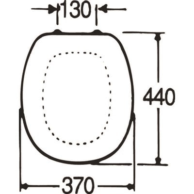 Toalettsits - Gustavsberg med lock till Gbg 325X