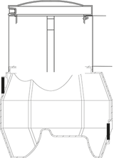Förhöjning Biobox 600 mm
