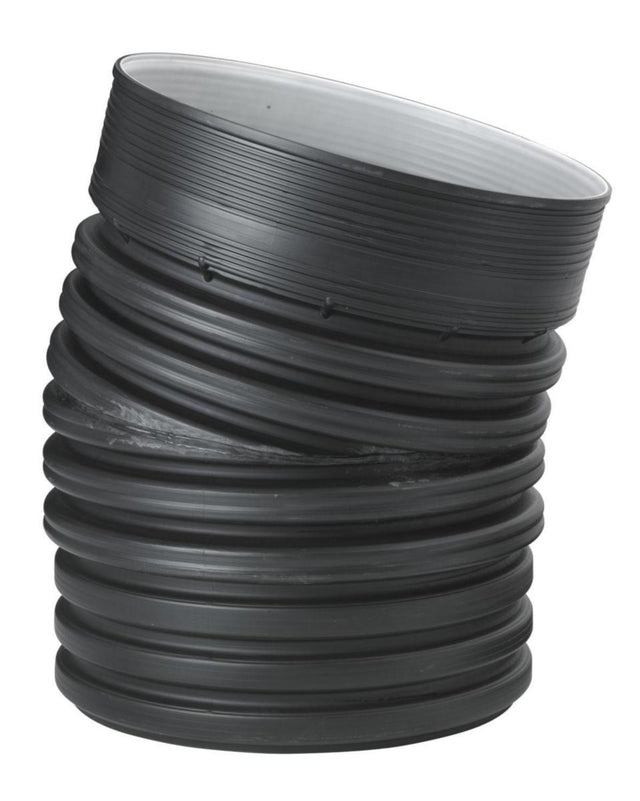 Uponor IQ dagvattenböj 15° DN 800, 1 muff - Uponor