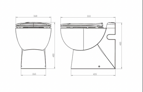 WC-pump Sanicompact Pro WC