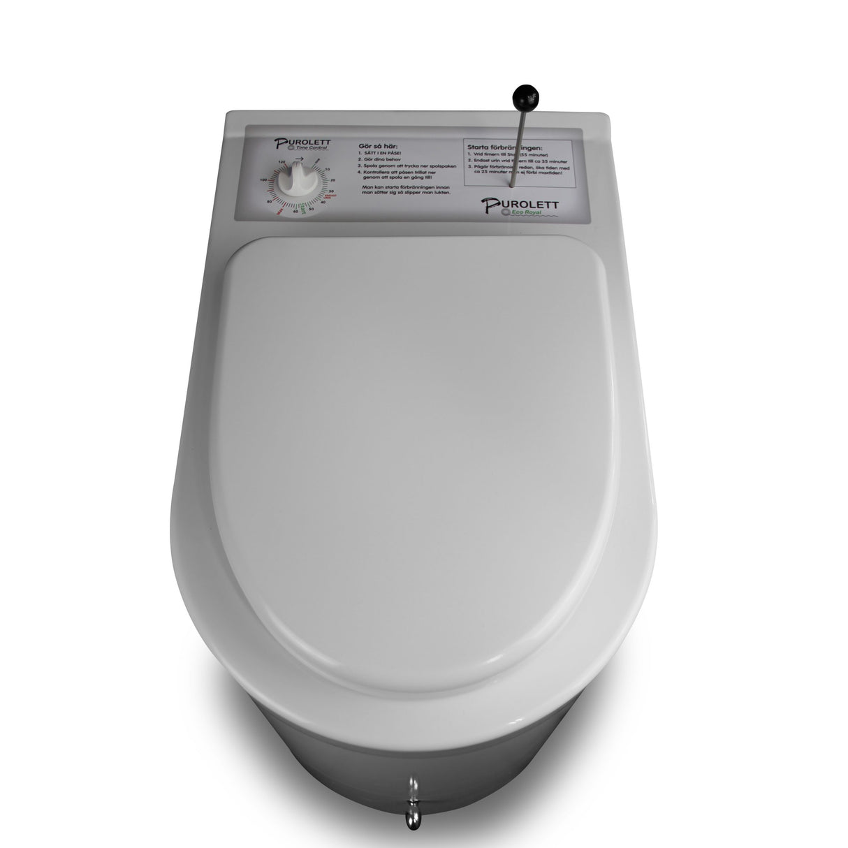 Servicebefriad förbränningstoalett Eco Royal