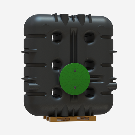 Slamavskiljare BDTKL 3-kammare 4200L med pumpbrunn