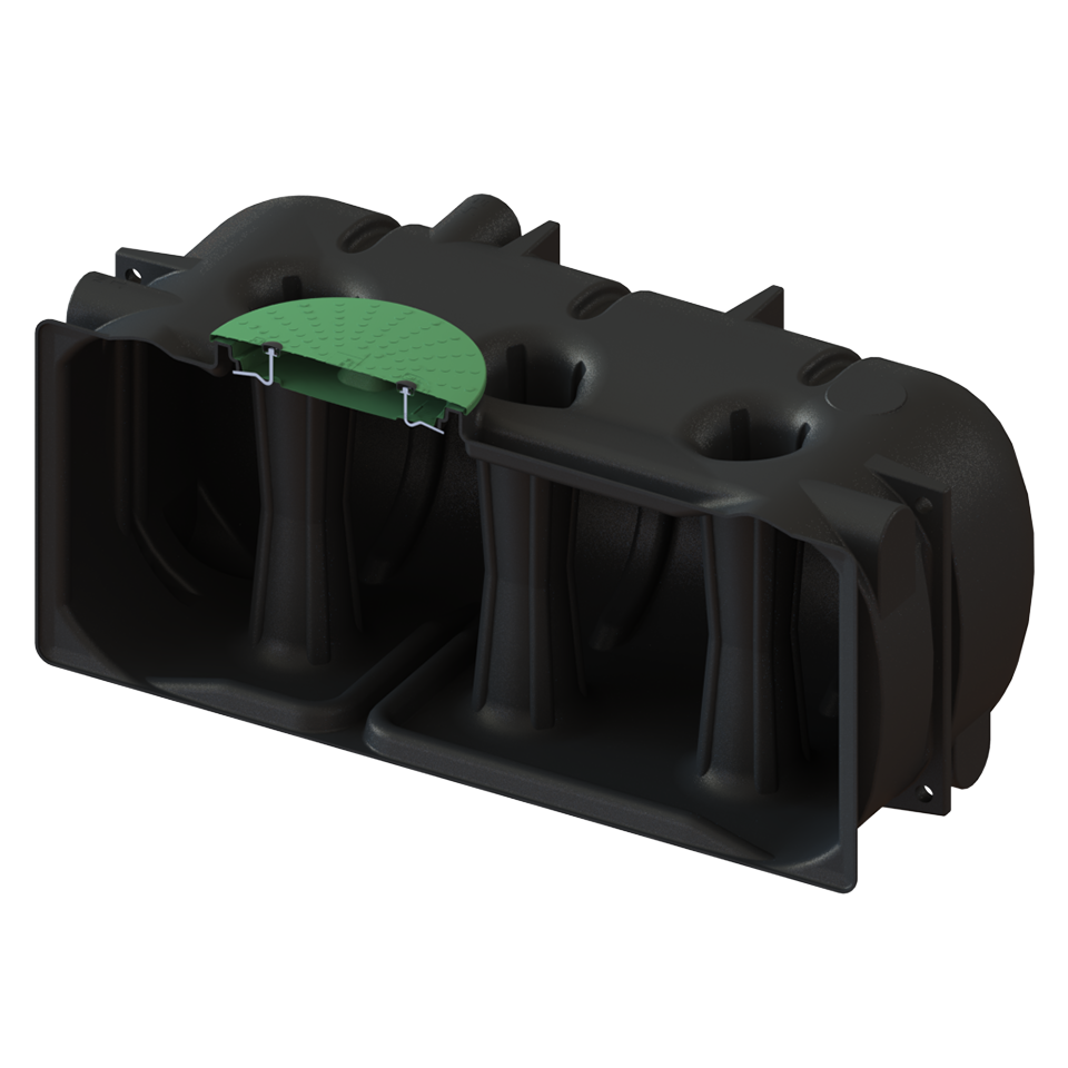 CPX Sluten tank 5000L lågbyggd - Cipax