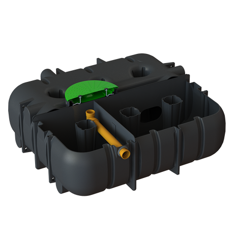 Slamavskiljare BDTKL 3-kammare 3200L