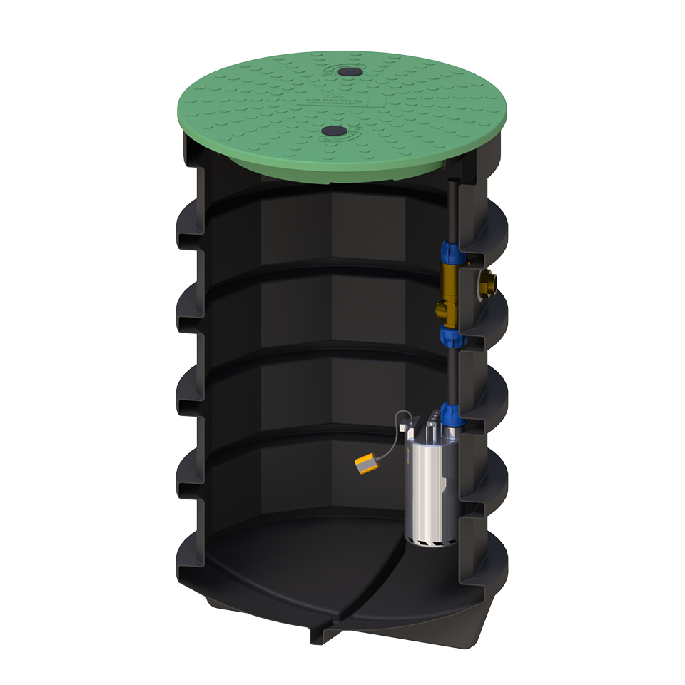 CPX Pumpstation RM 400L D600 - Cipax