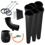 Installationskit för Cinderella förbränningstoalett