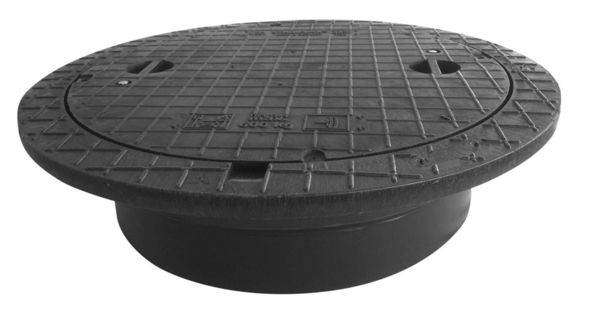 Kombiringen brunnslock A-640 lätt betäckning
