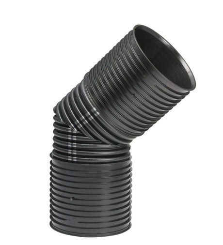 Uponor IQ dagvattenböj 45° DN 400, 2 muffar - Böj - Uponor