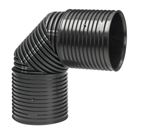 Uponor IQ dagvattenböj 90° DN 300, 2 muffar - Böj - Uponor