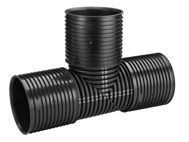 Uponor IQ grenrör 90° DN 300, 3 muffar - Uponor