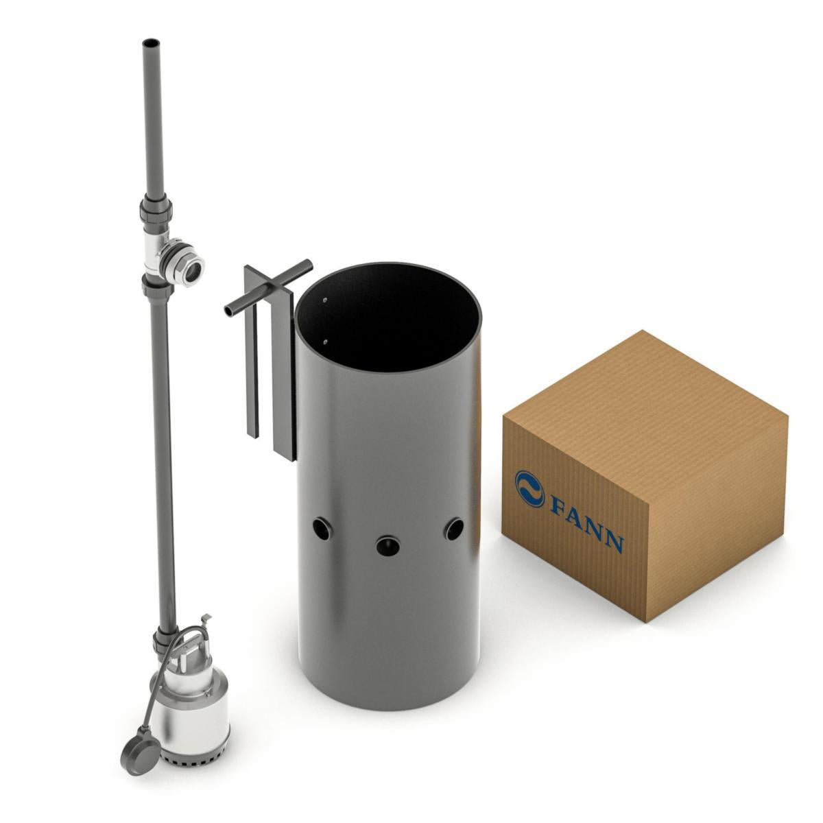 Pumpbrunn , FANN Blue 2200L, Paket PINT - FANN