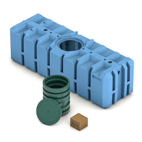 Sluten tank, FANN ST3006L inkl lock, stos och larm - FANN