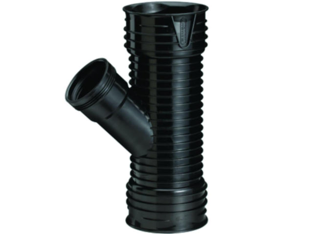 Wavin X - Stream grenrör 45° DN 400/160 mm slät avgrening - Wavin