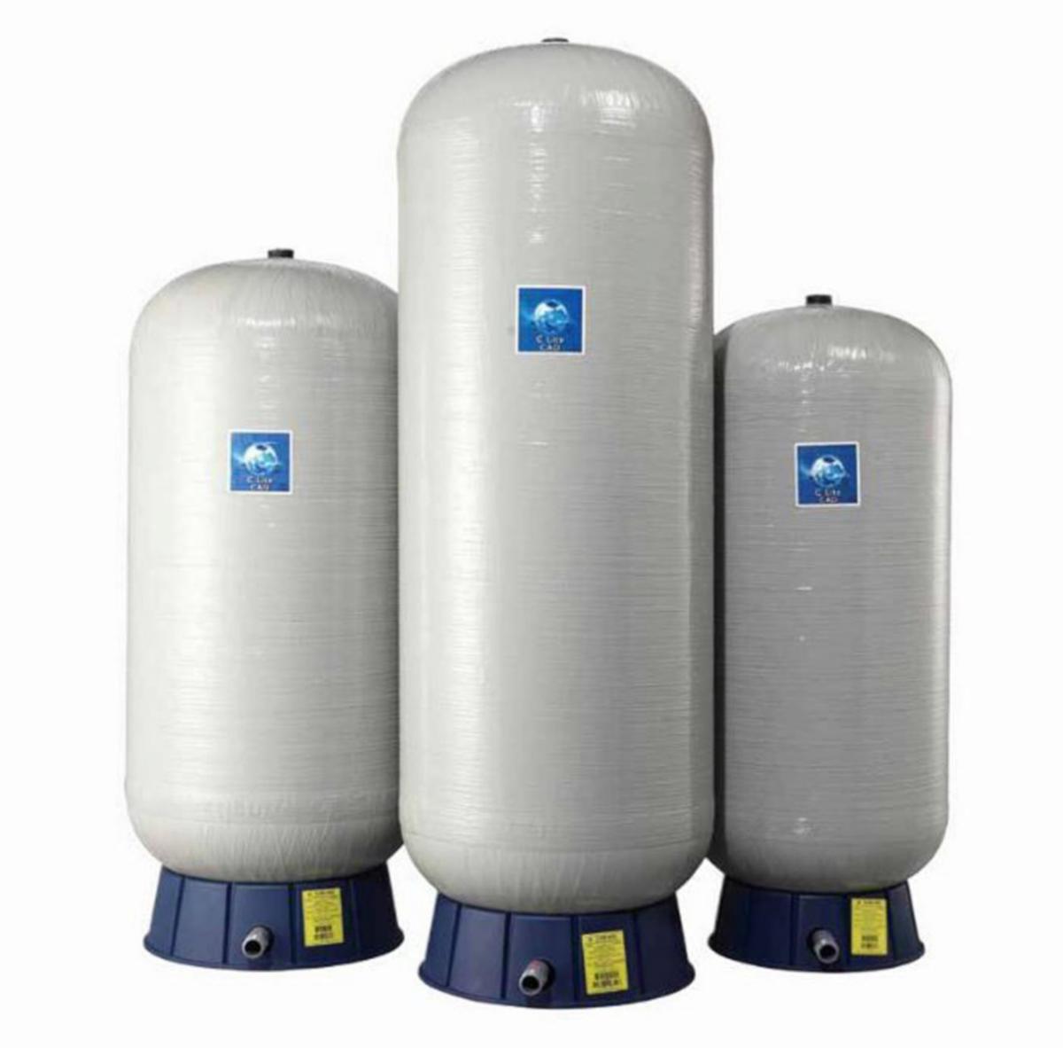 Debe membranhydrofor 60 liter glasfiber, vertikal – Debe