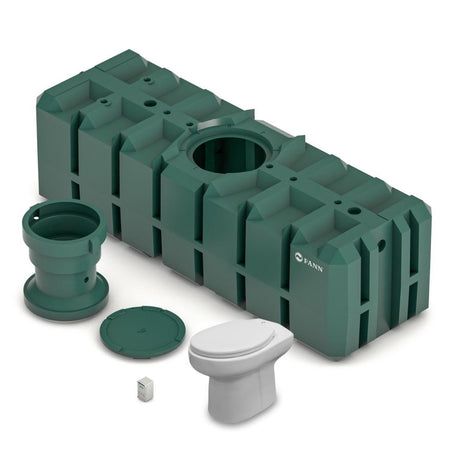Vakuumtoalettsystem FANN Green komplett