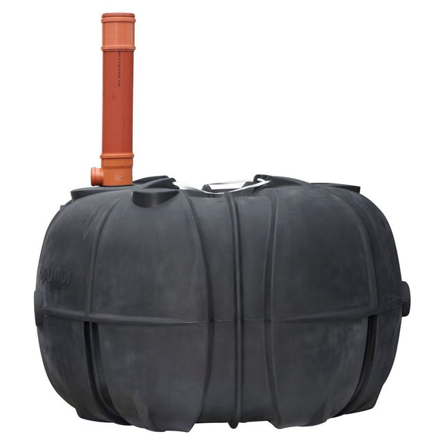 Uponor Sluten tank 5300 liter med nivålarm (batteri) – paket - Uponor