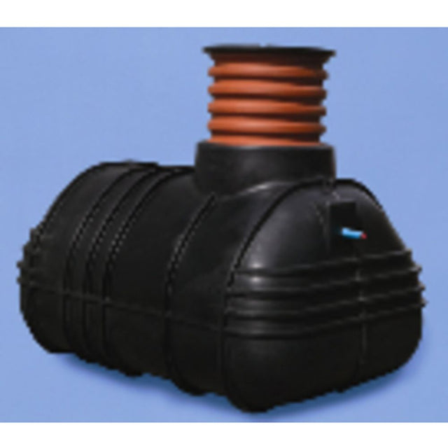 Wavin Slamavskiljare 2,0 m³ med pump och tryckinfiltration (modul) BDT+KL – 1 hushåll - Wavin