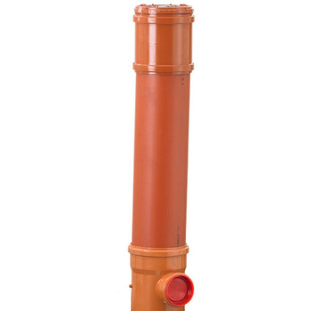 Uponor Stigarrör med 200 mm tömningsöppning för sluten tank - Uponor