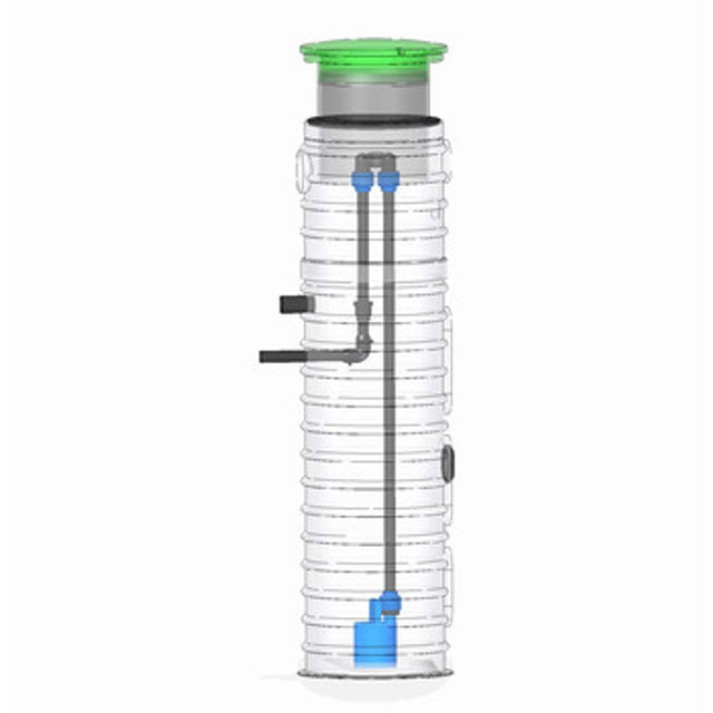 Flygt Compit Drän pumpstation med SXM2-pump, låsbart plastlock - Flygt