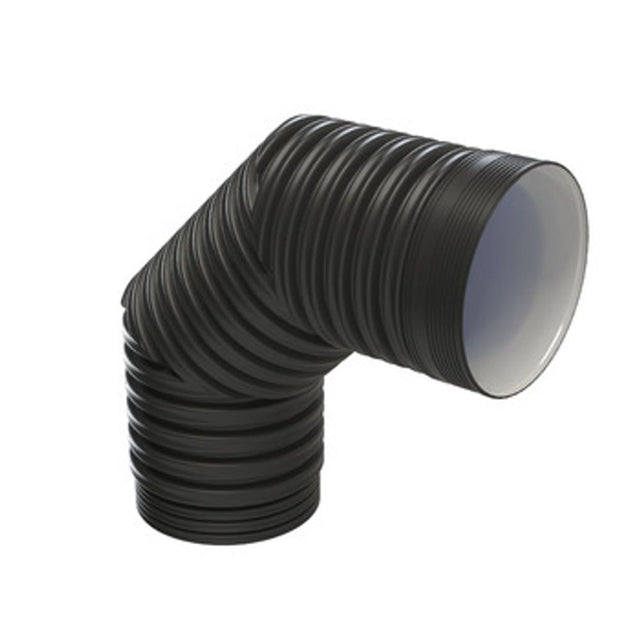 Uponor IQ dagvattenböj 90° DN 1000, 1 muff - Uponor