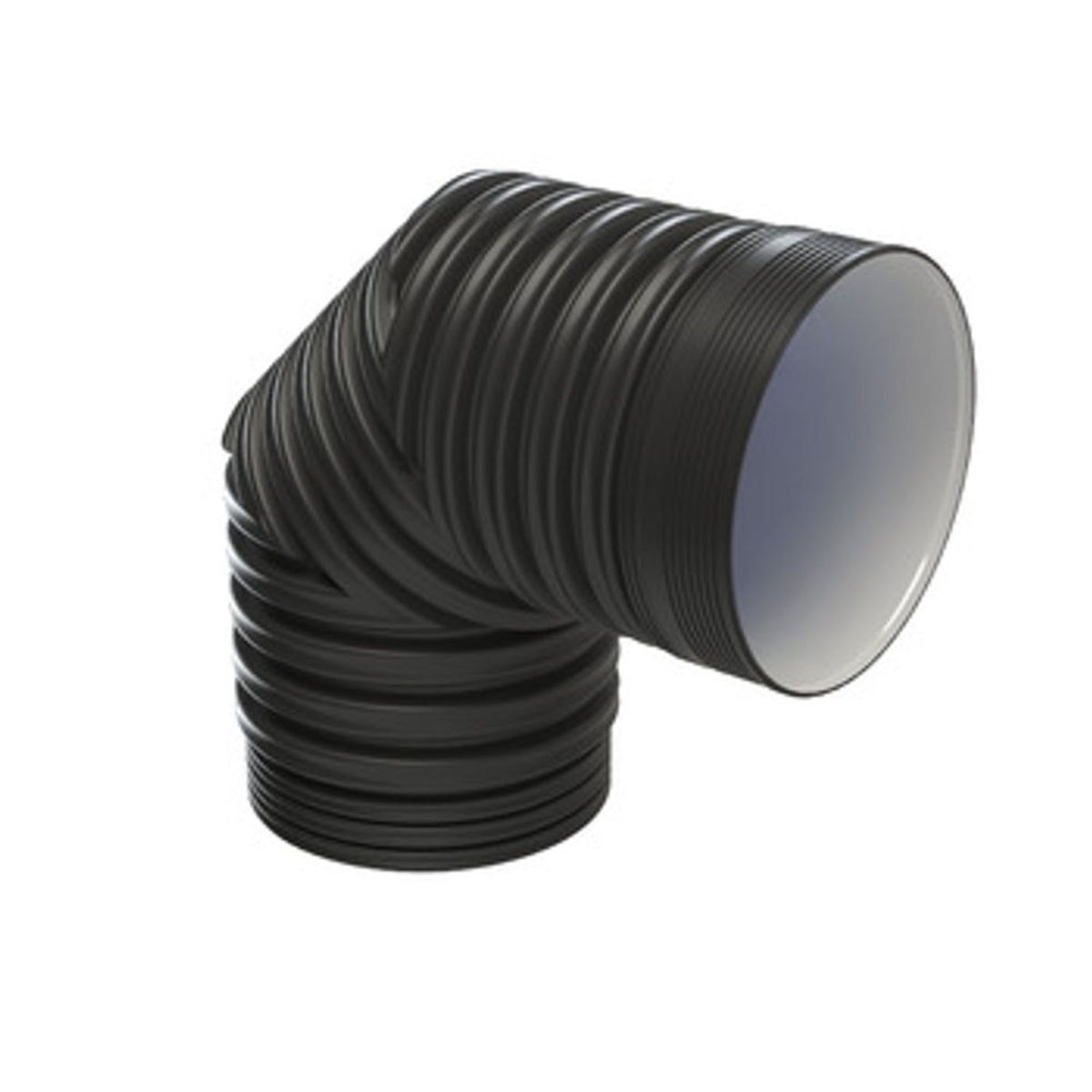 Uponor IQ dagvattenböj 90° DN 1200, 1 muff - Uponor