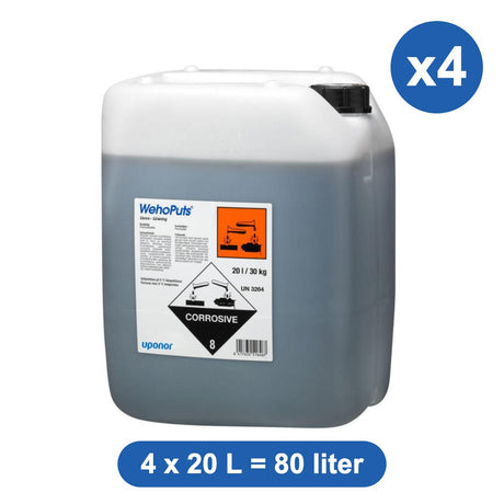 Flockningsmedel PIX115 WehoPuts - Uponor 4 - pack (4 x 20 L) - Uponor