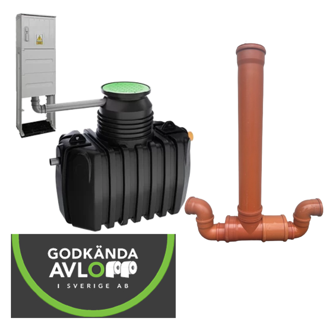 Roxen med provtagningsbrunn